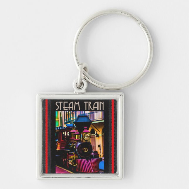 Chaveiro Comboio a vapor (Frente)