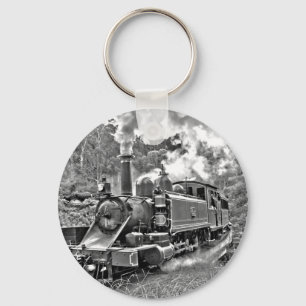Chaveiro Comboio A Vintage Com Motor A Vapor