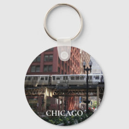 Chaveiro Comboio em loop em Chicago