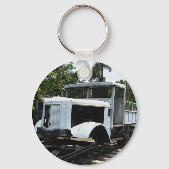 Chaveiro Comboio militar WW2 na ponte Rio Kwai (Frente)