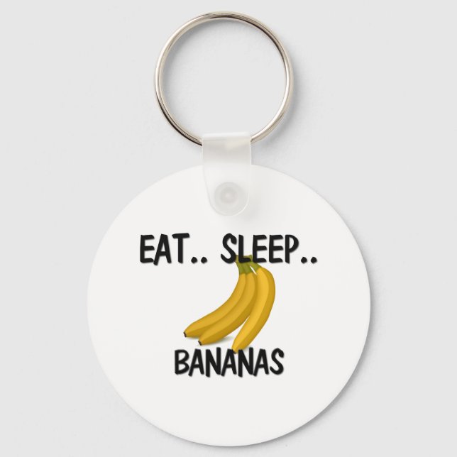 Chaveiro Come Sleep BANANAS (Frente)