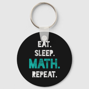 Chaveiro Come Sleep Matth Repete Engraçado Professor de Mat