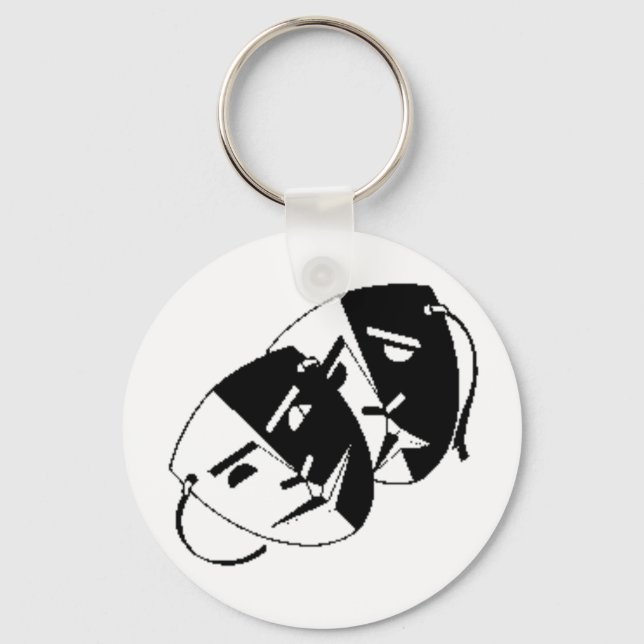 Chaveiro Comédia e Tragédia (Frente)