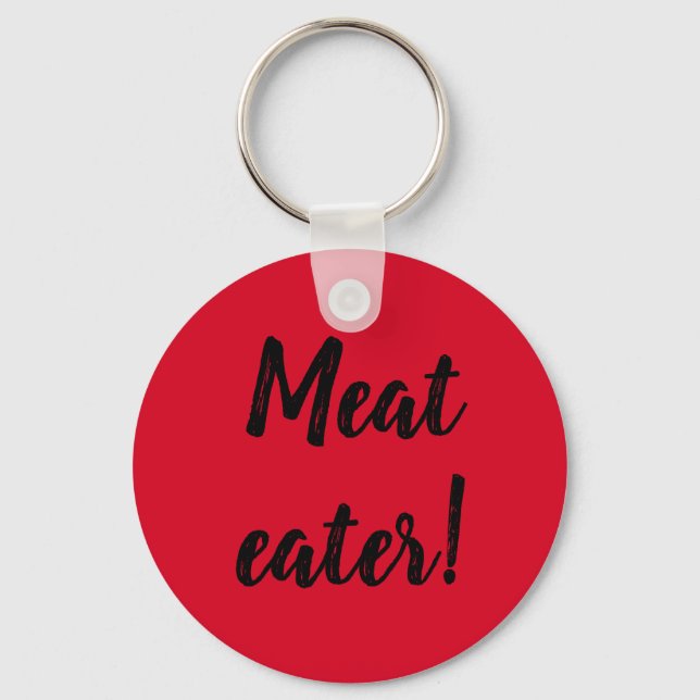 Chaveiro - Comedor de Carne Vermelho Sangue (Frente)