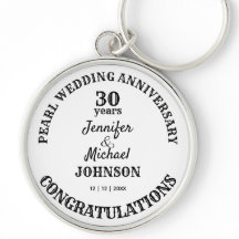 Comemorativa do 30º aniversário do Casamento Pérol