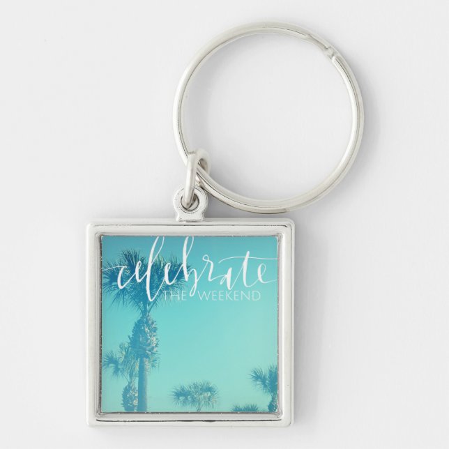 Chaveiro Comemore o fim de semana (Frente)