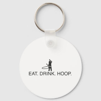 Chaveiro Comer. Beba. Hoop