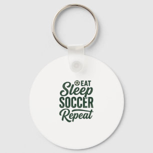Chaveiro Comer Dormir Futebol Repetir Camisa Vintage Design