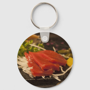 Chaveiro Comida de Peixes do Horário do Atum Sushi