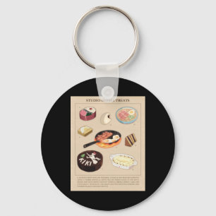 Chaveiro Comida De Tratamentos Magicais Do Studio Ghibli Fi