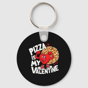 Chaveiro Comida Pizza é meu valentão forte coração meme val