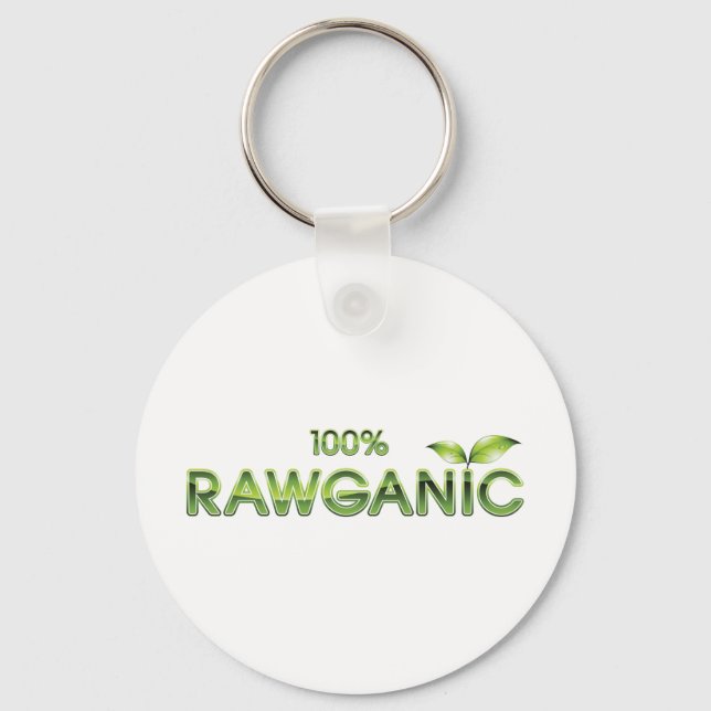 Chaveiro comida Rawganic 100% (Frente)