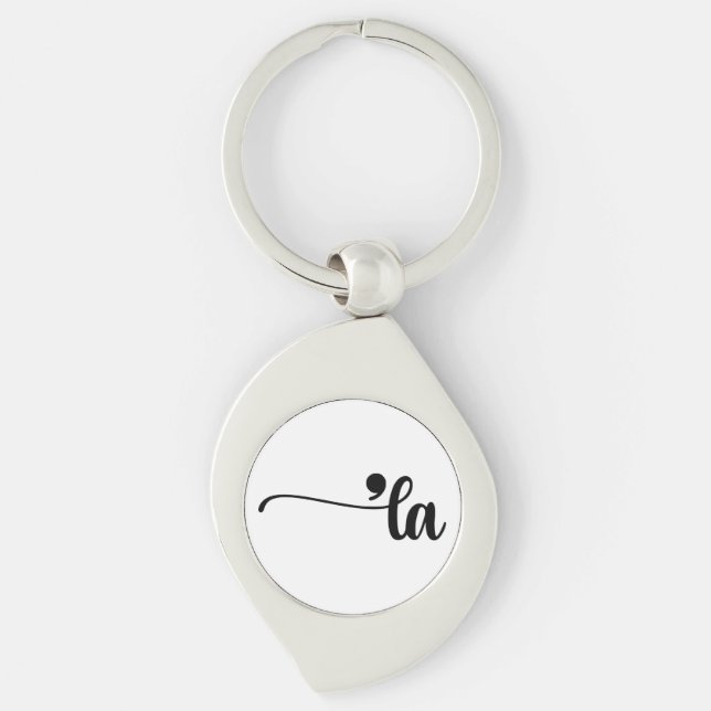 Chaveiro Comma La Kamala Harris Pontuação La Election (Frente)