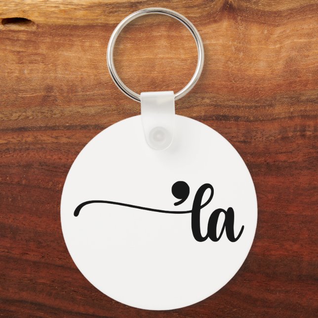 Chaveiro Comma La Kamala Harris Pontuação La Election (Frente)