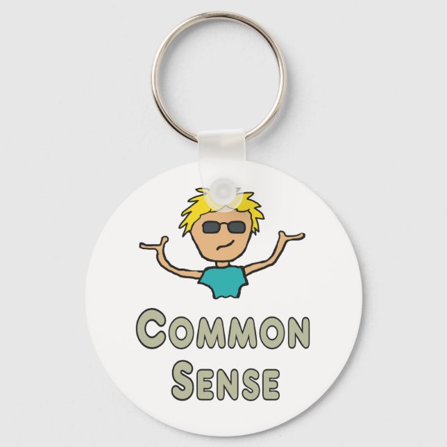 Chaveiro Common Sense (Frente)