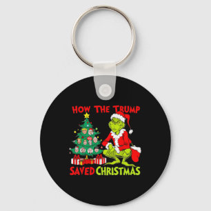 Chaveiro Como A Trump Salvou O Natal Engraçado Trump Christ