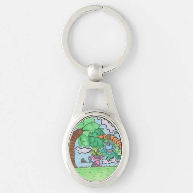 Chaveiro Como Eles São Macacos? (Frente)