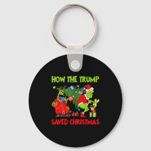 Chaveiro Como O Trump Salvou O Natal Engraçado Trump Natal