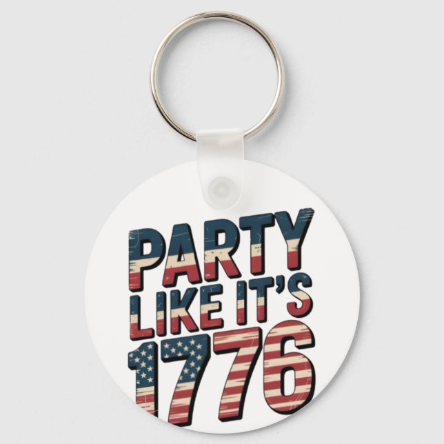 Chaveiro Como se fosse 1776 (Frente)