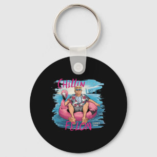 Chaveiro Como Um Felon Funny Trump Para O Presidente Verão 