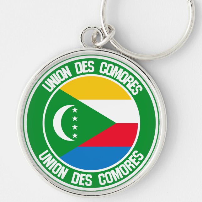 Chaveiro Comores Round Emblem (Frente)