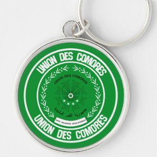 Chaveiro Comores Round Emblem