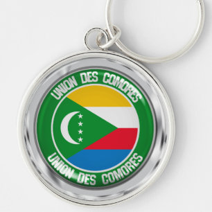 Chaveiro Comores Round Emblem