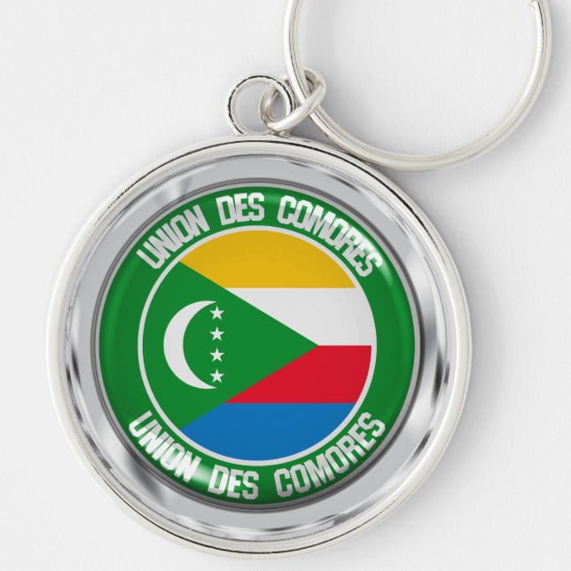 Chaveiro Comores Round Emblem (Frente)
