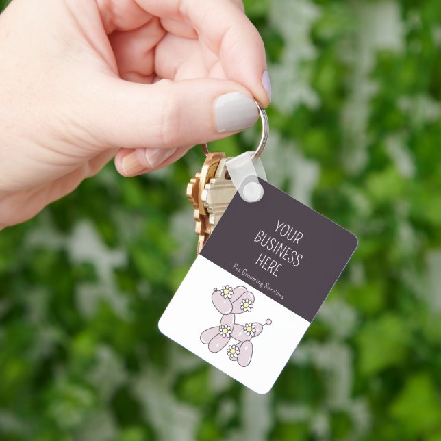 Chaveiro Companhia de merenda de cães de balões de cozinha (Mão)