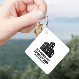 Chaveiro Company Business Logo Celebrating # Years Custom