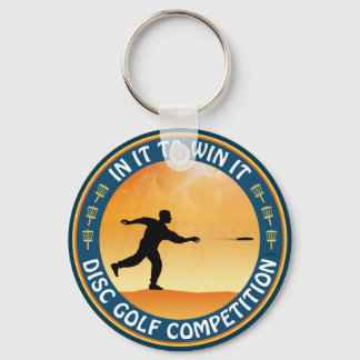 Chaveiro Competição de golfe de disco