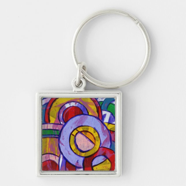 Chaveiro Composição nº 19 de Michael Moffa (Frente)