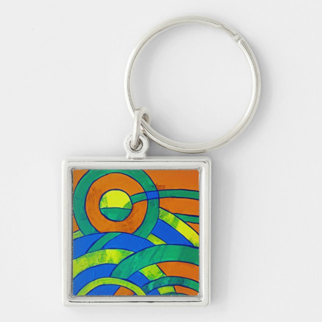 Chaveiro Composição nº 30 de Michael Moffa (Frente)