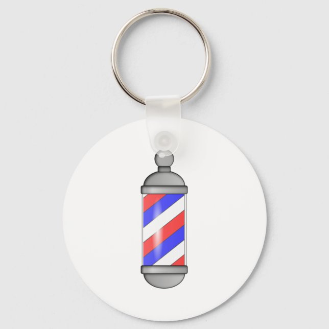 Chaveiro Compro Barber Pole (Frente)