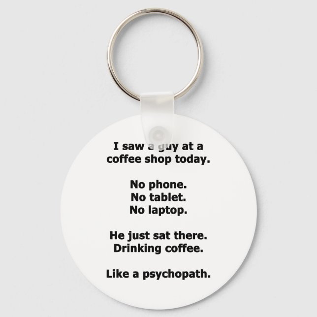 Chaveiro Compro Café (Frente)