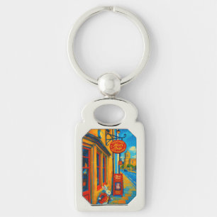 Chaveiro Compro de Alice - Compro de Ovelha Ovelha, Pintura