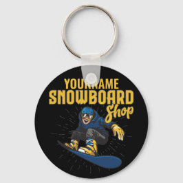 Chaveiro Compro de Snowboard Personalizado da Borda de Neve