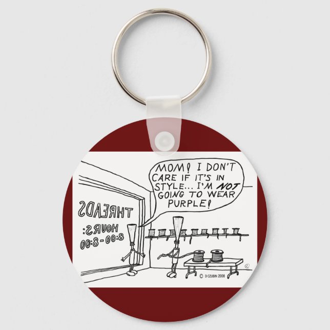 Chaveiro Compro de Thread (Frente)