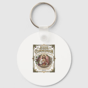 Chaveiro Comunhão de Jesus Comunhão de Jesus Fé Cristã Vi