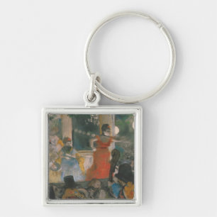 Chaveiro Concerto do café de Edgar Degas   em Les