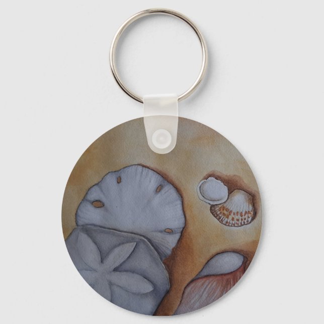 Chaveiro Conchas na costa (Frente)