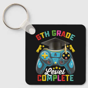 Chaveiro Concluído o Nível da 6ª Série Graduação Jogos Game