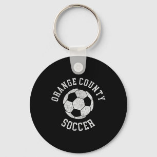 Chaveiro Condado de Orange Futebol Retro Desgastado 90's Vi