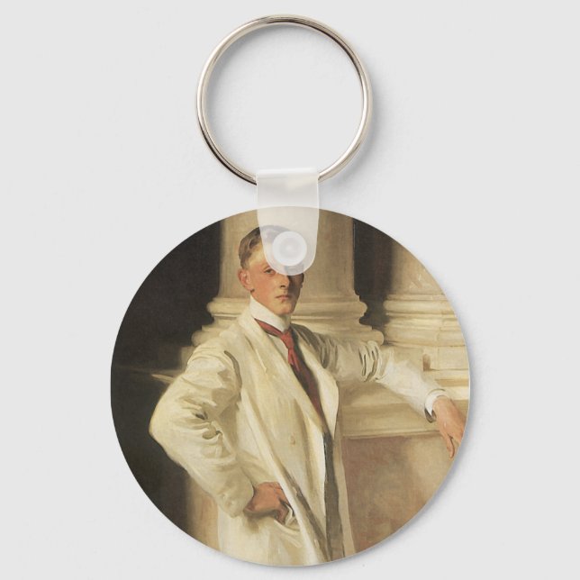 Chaveiro Conde de Dalhousie por John Singer Sargent (Frente)