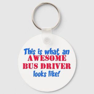 Chaveiro Condutor de autocarro impressionante