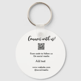 Chaveiro Conectar-se a nós digitalizar código QR adicionar