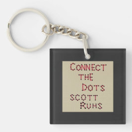 Chaveiro Conecte A Arte Do Cobrir Dos Pontos