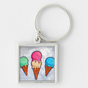 Chaveiro Cones de sorvete