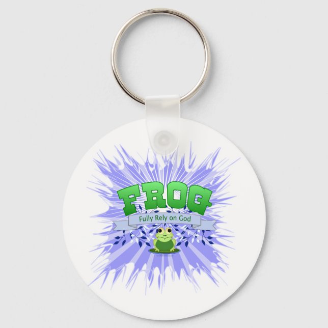 Chaveiro Confie em Deus (Frente)