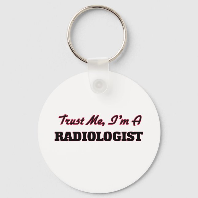 Chaveiro Confie em mim, sou radiologista (Frente)